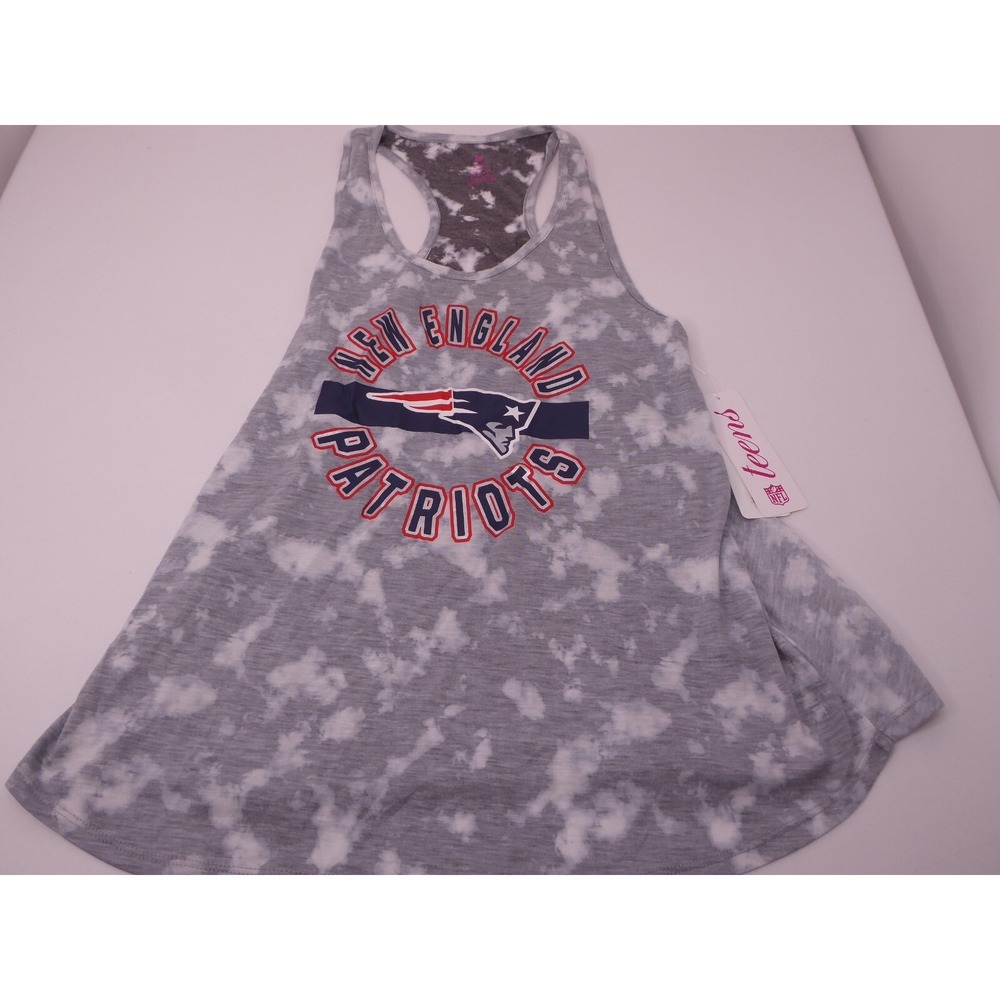 NWT NFL Teens Apparel New England Patriots Sleeveless Athletic Tank Top Large
